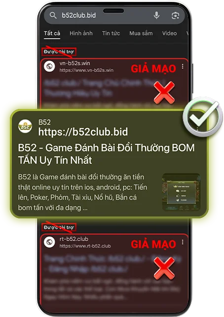 Phân biệt B52 thật giả đúng cách