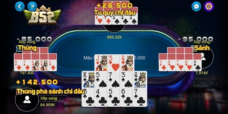 Mậu Binh B52 – Cách Xếp Bài Và Chiến Thuật Hiệu Quả 3 Chiến thuật chơi mậu binh nâng cao hiệu quả